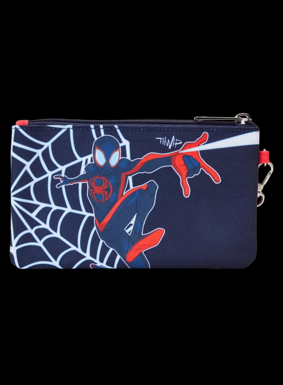 NWT Loungefly Marvel Spider-Verse Miles Morales Suit
Nylon Zipper Pouch Wristlet